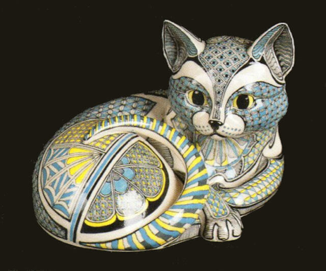 keramika katinas augintiniai